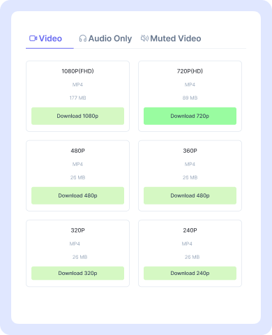 Select Output Option